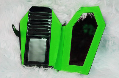 Death Candy Coffin wallets released in GREEN, RED & BLACK!!!