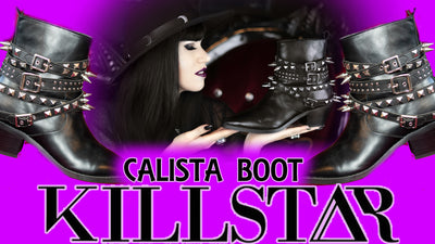 Calista Boots By Killstar! A Review of this WESTERN GOTH Style Shoe
