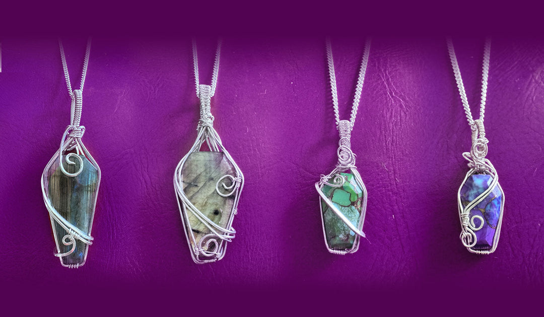 NEW: Coffin Stone Necklace Collection&nbsp;