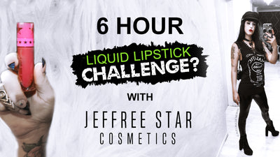 YOUTUBE: 6 Hour Liquid Lipstick Challenge With Shade CALABASAS by Jeffree Star