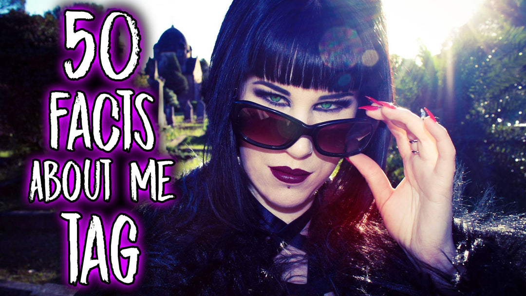 50 facts about me TAG on Youtube