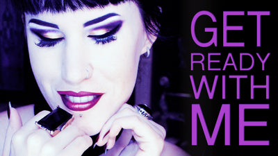 Chatty Get Ready With Me: Gothic Makeup Start To Finish | Avelina De Moray