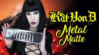 Kat Von D Metal Matte Palette Review + Makeup Swatches | Avelina De Moray