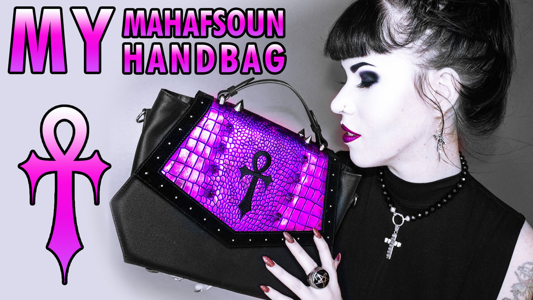 NEW YOUTUBE VIDEO: The Release of My Mahafsoun *DRAGON SKIN* Handbag & Wallet