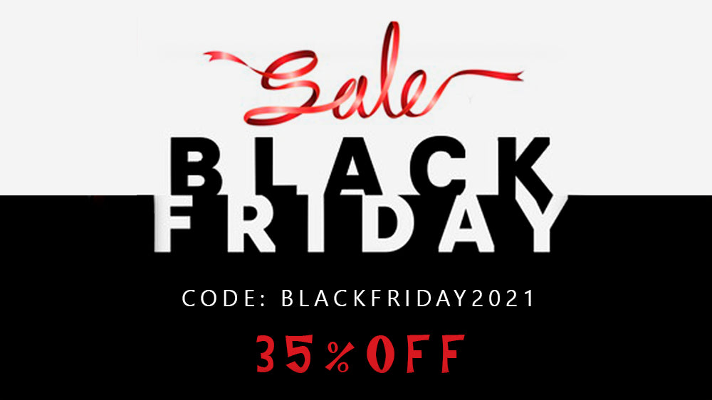 35% OFF Black Friday sale NOW ON!