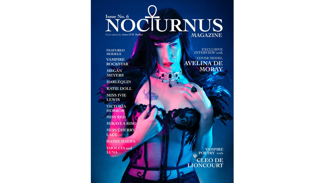 Im on the cover of Nocturnus Magazine!!