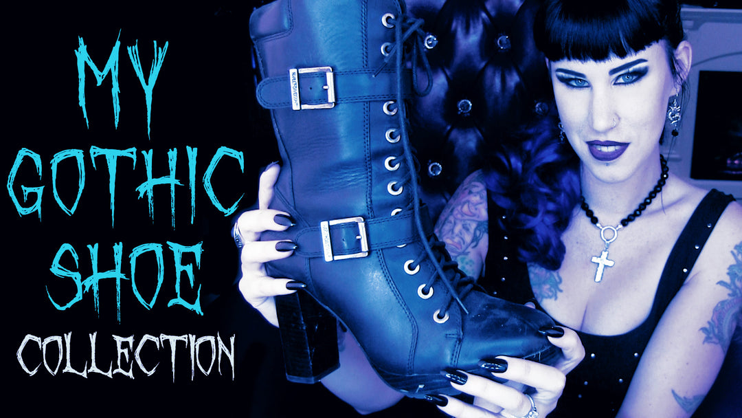 My Gothic Shoe Collection | Avelina De Moray