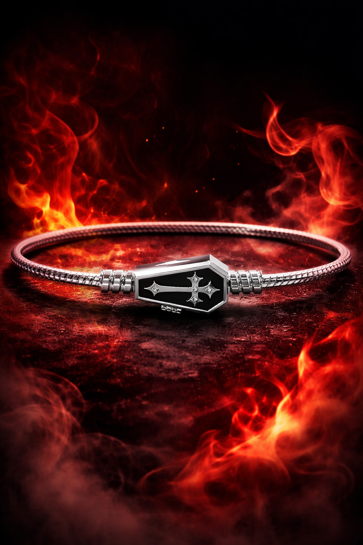 Coffin Charm Bracelet