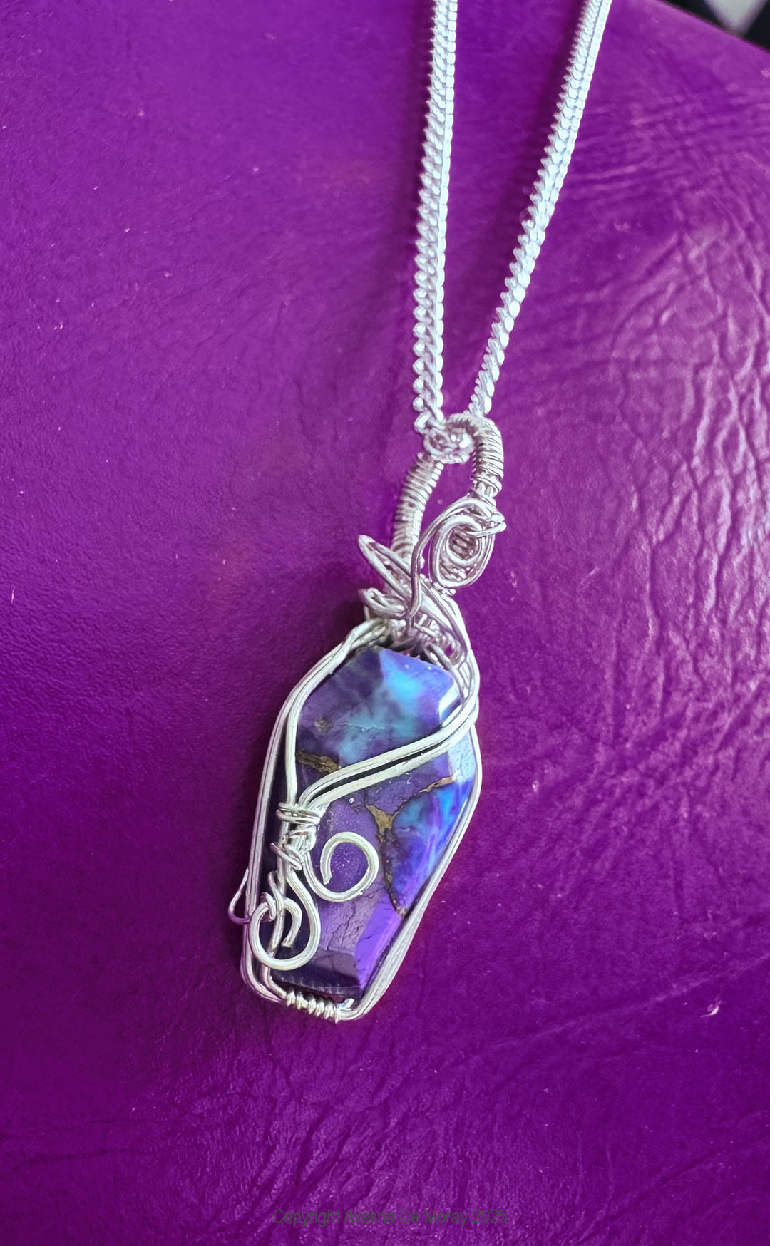 Coffin Stone Pendants