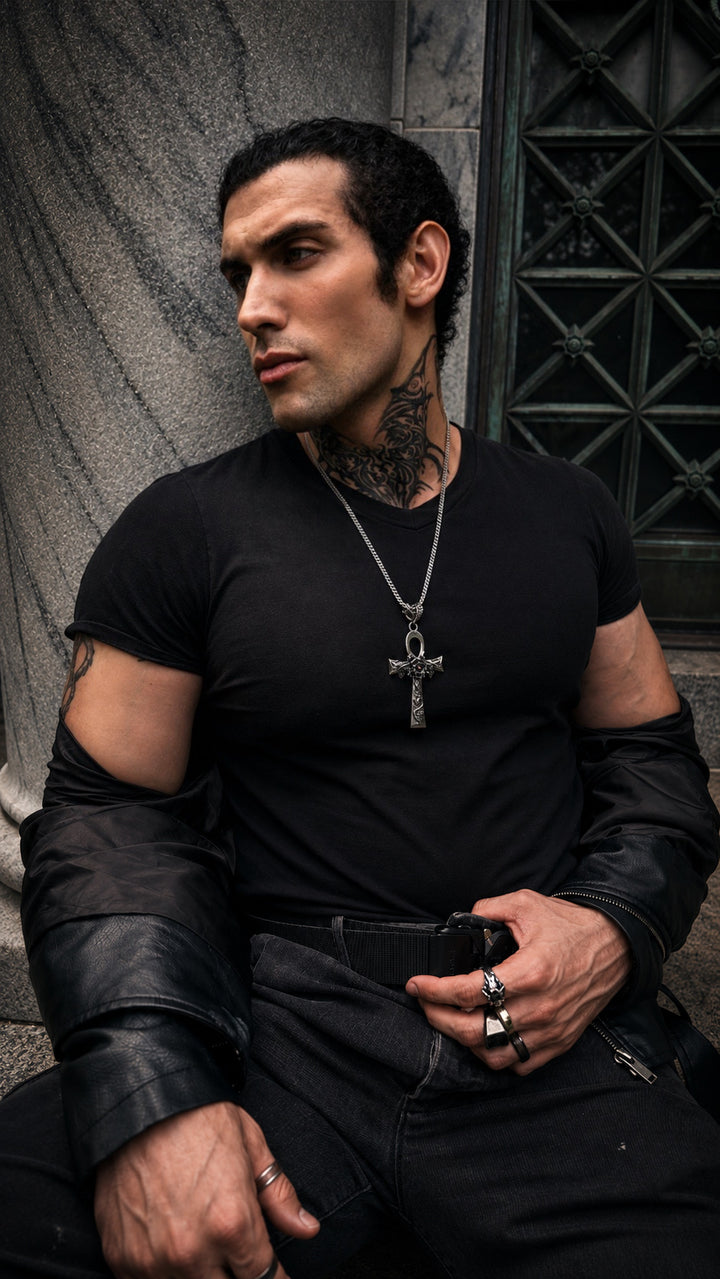 Jack Townson Vampire Ankh Pendant