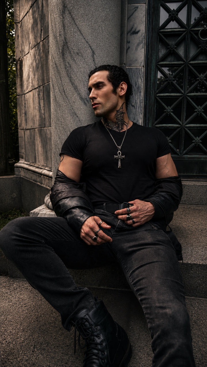 Jack Townson Vampire Ankh Pendant