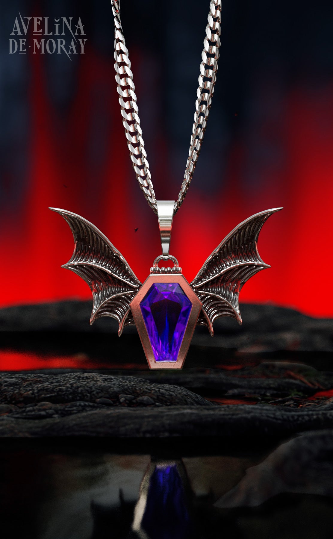 Black Friday Coffin Pendant – Avelina De Moray