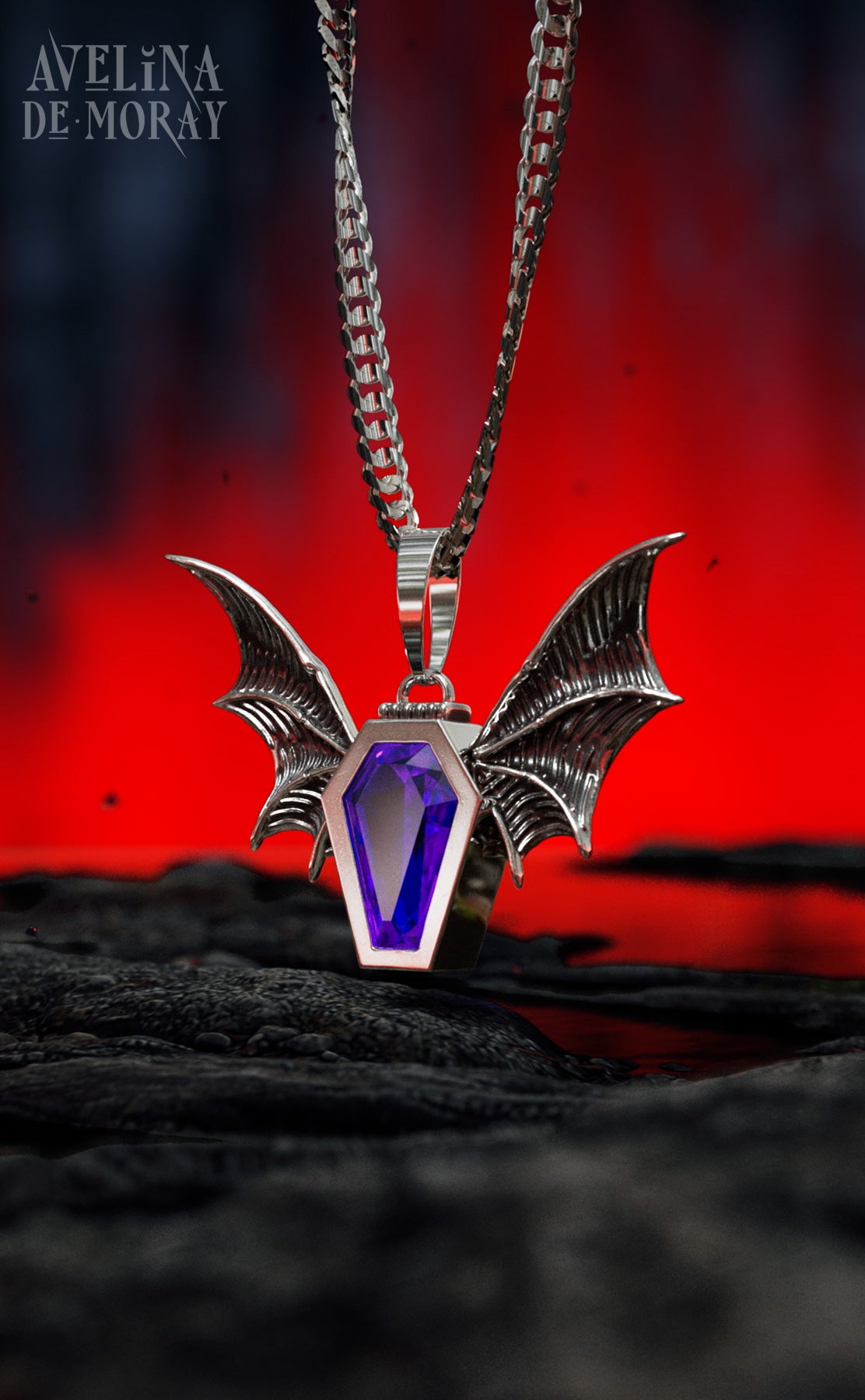 Black Friday Coffin Pendant – Avelina De Moray