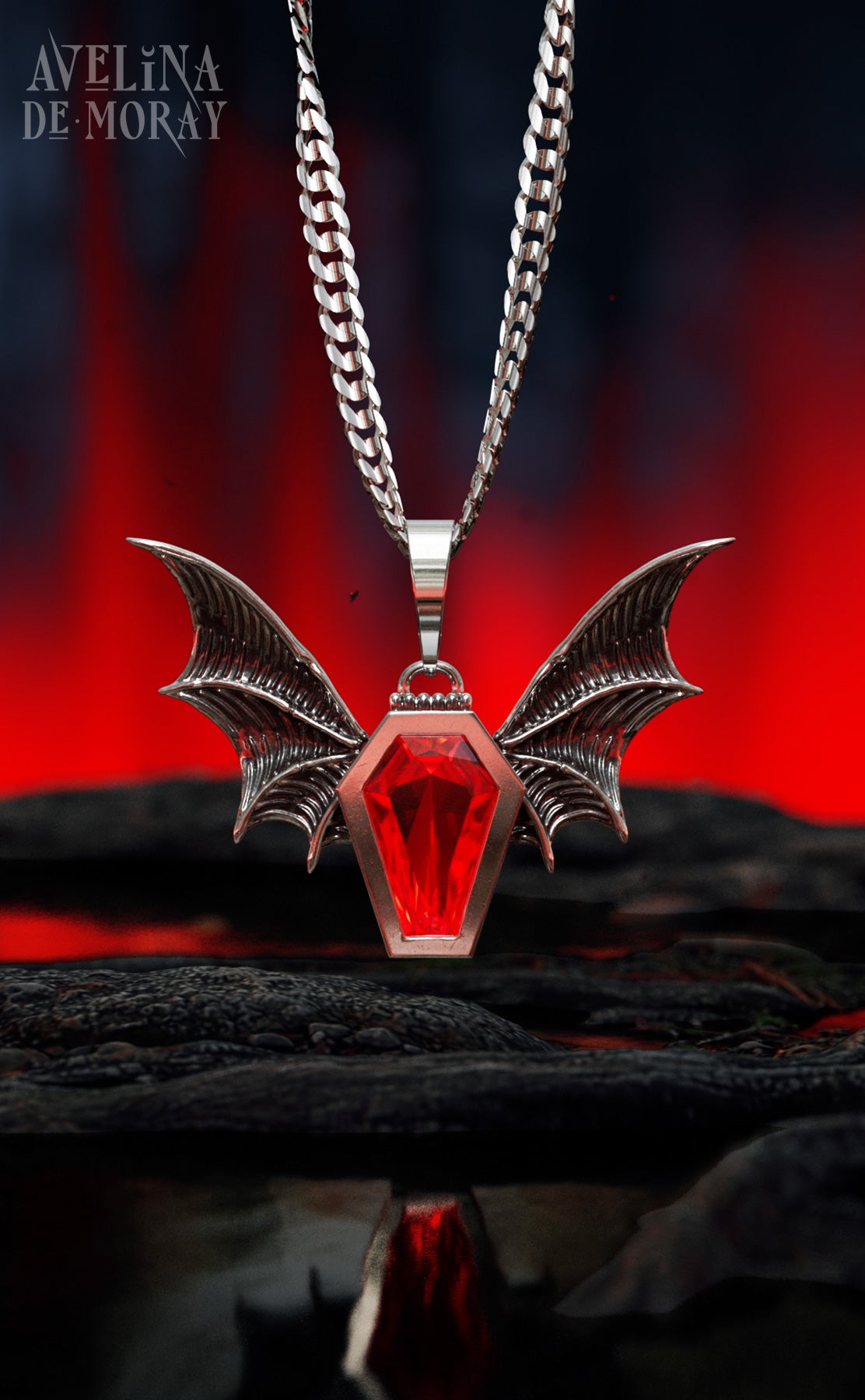 Black Friday Coffin Pendant – Avelina De Moray