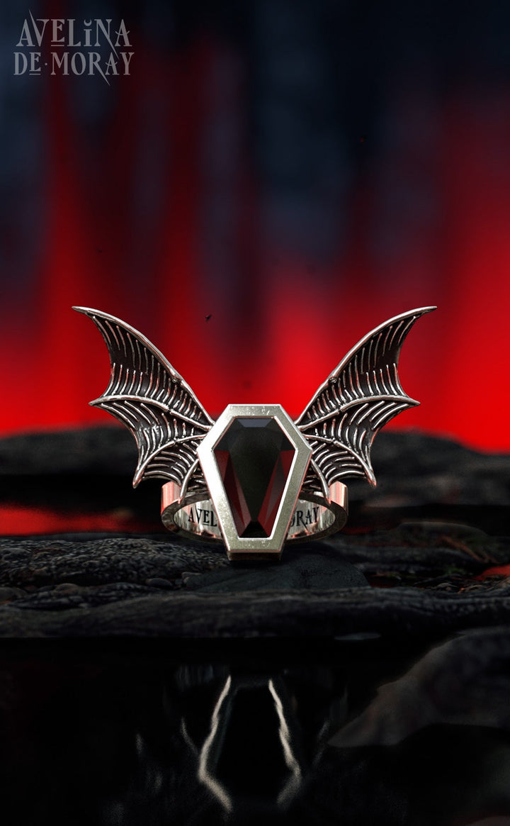 *Blemished* Black Friday Coffin Ring