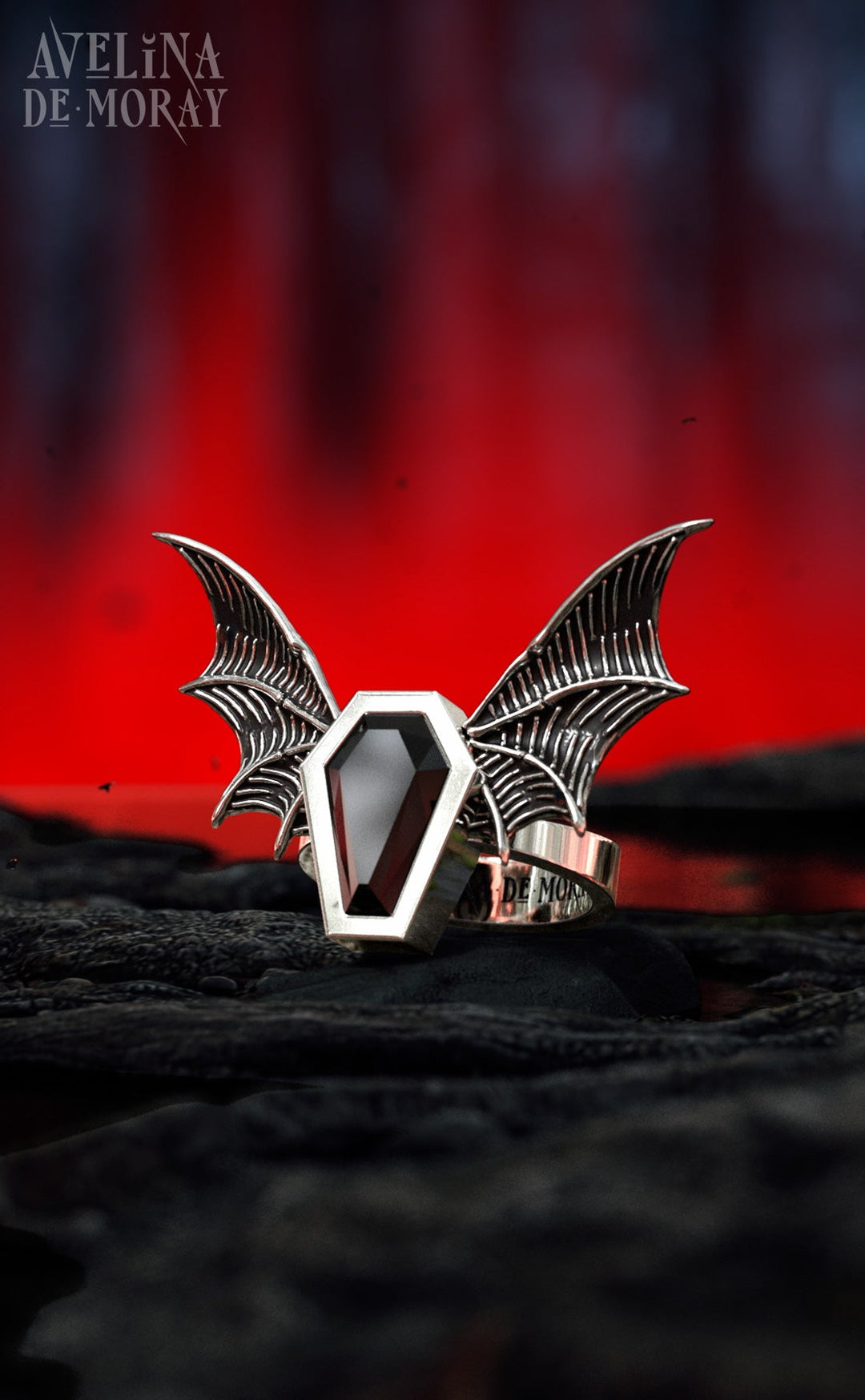 *Blemished* Black Friday Coffin Ring