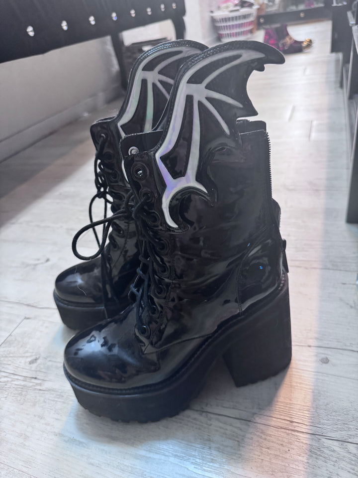 Killstar bat wing boots (discontinued)