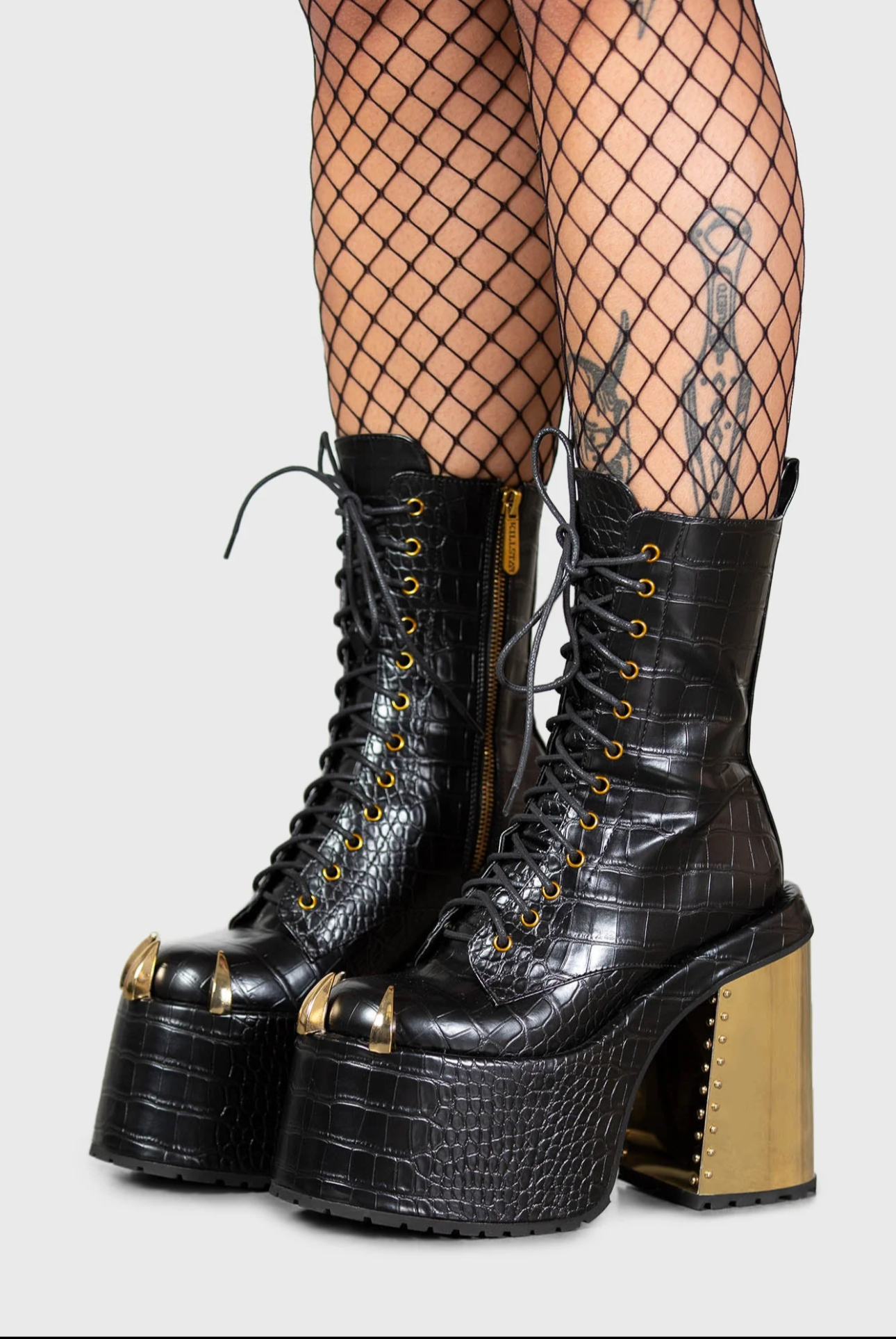 Killstar REPTILIA boots brand new