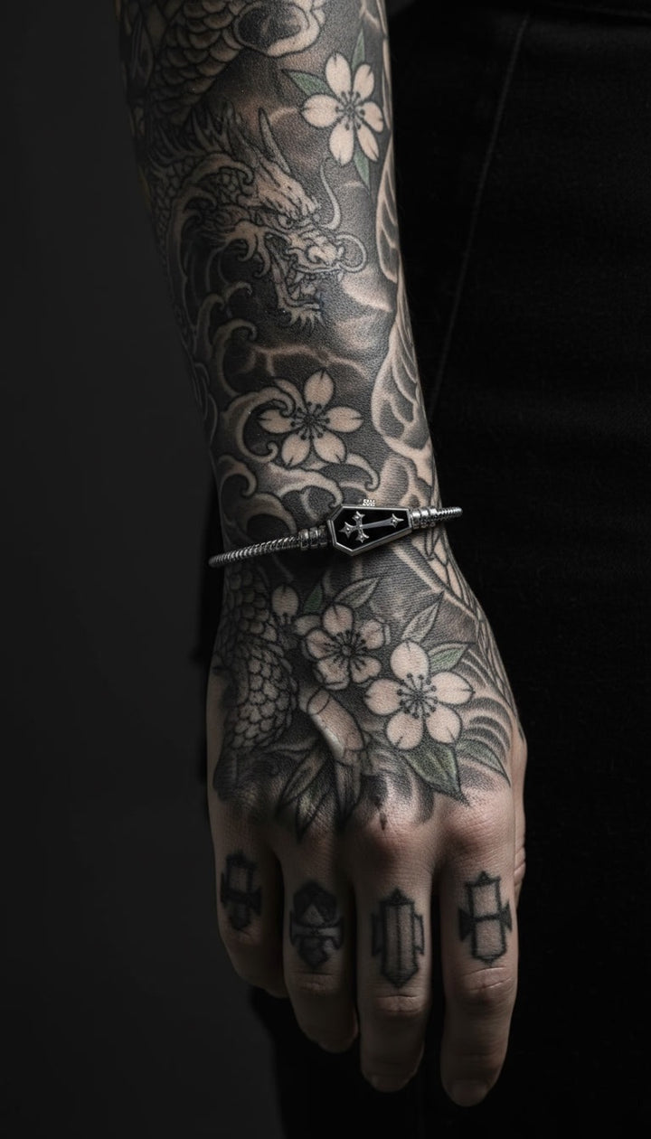 Coffin Charm Bracelet