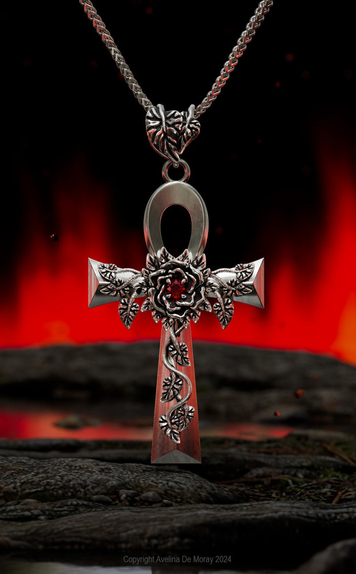 Jack Townson Vampire Ankh Pendant