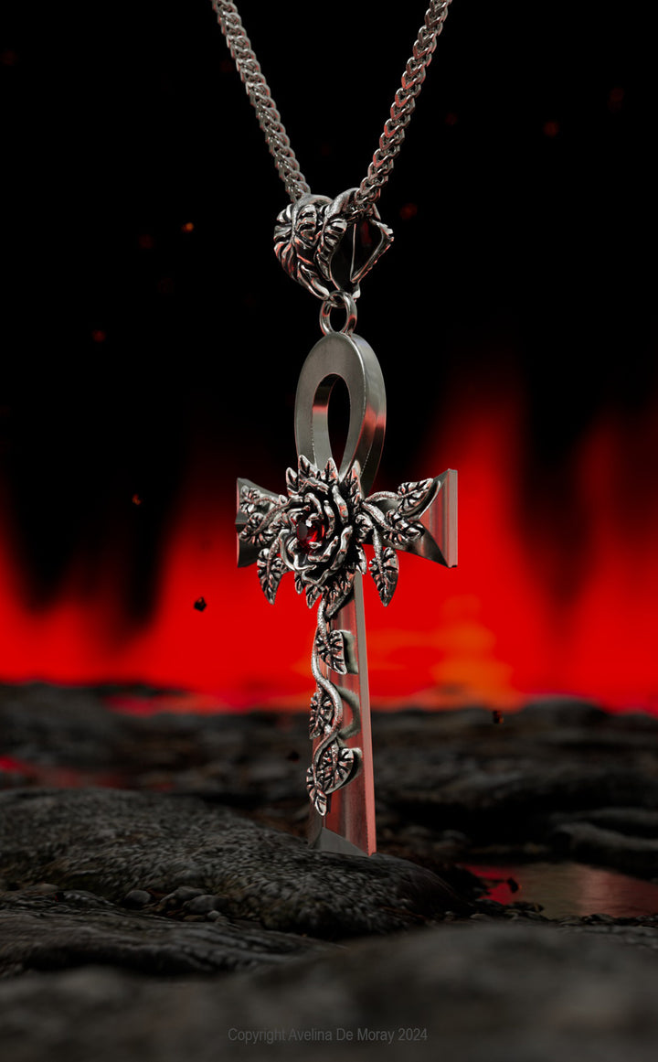 Jack Townson Vampire Ankh Pendant