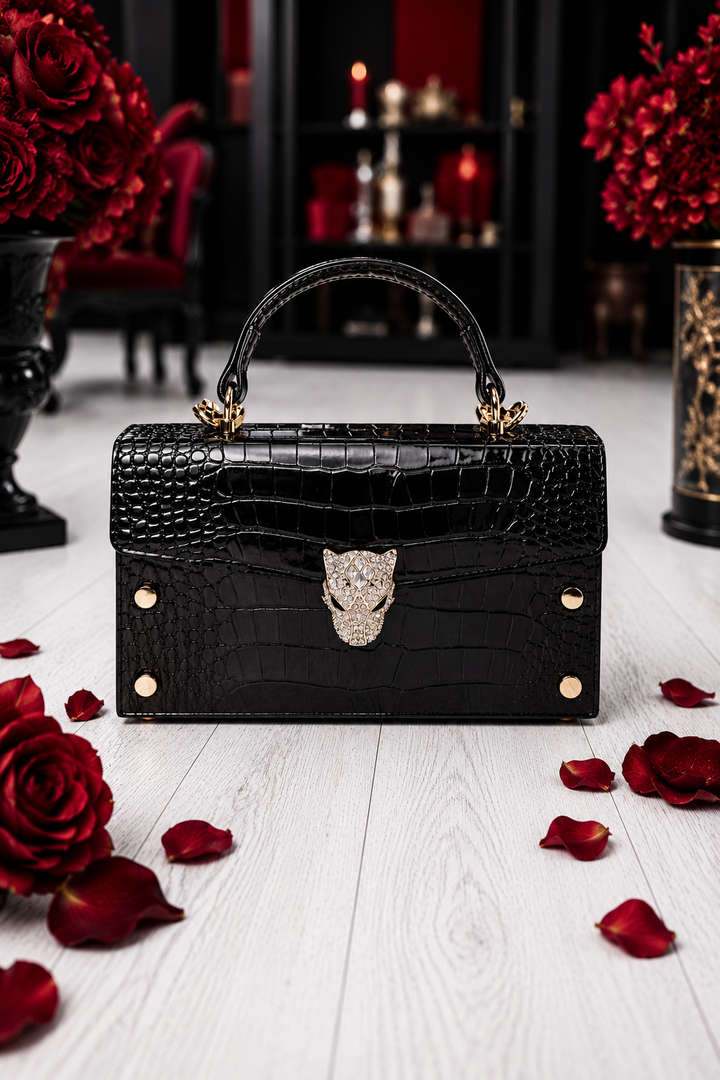 Nocturn Black Panther Handbag