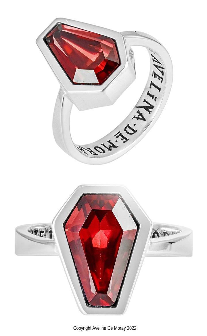Selene Coffin Ring