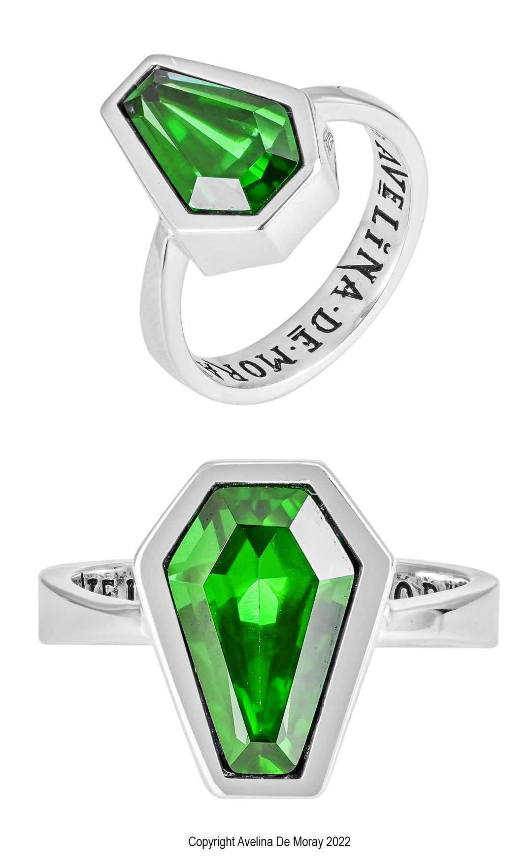 Selene Coffin Ring