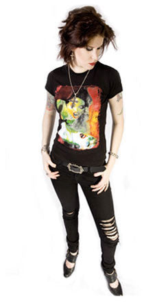 Love Death & What Lies Beneath Womens T-shirt - Avelina De Moray