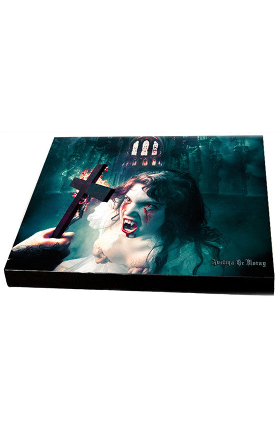 The Exorcism Of Lucy Westenra Canvas - Avelina De Moray