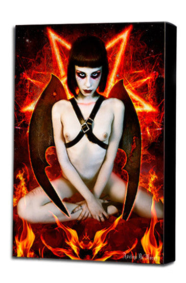 Angel Of Death Canvas - Avelina De Moray