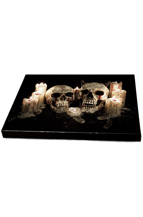 Till Death Do Us Part Canvas - Avelina De Moray