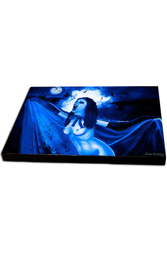 Dead Of The Night Canvas - Avelina De Moray