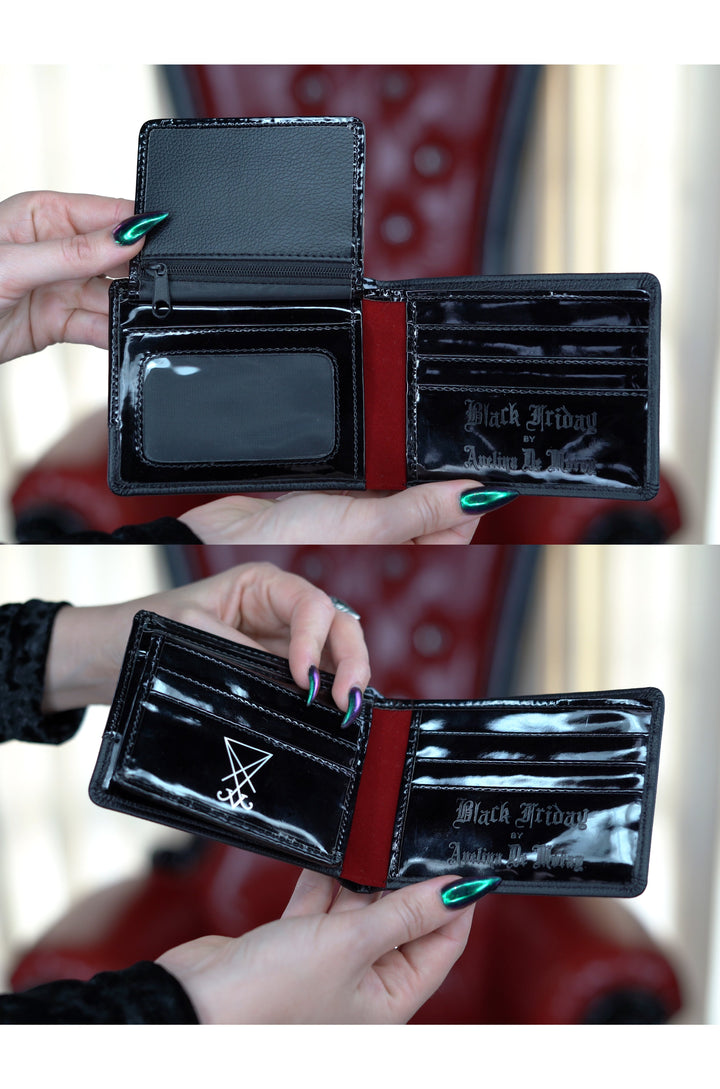 Mens Black Friday Wallet - Avelina De Moray