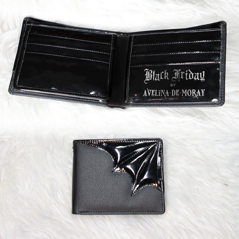 Mens Black Friday Wallet - Avelina De Moray