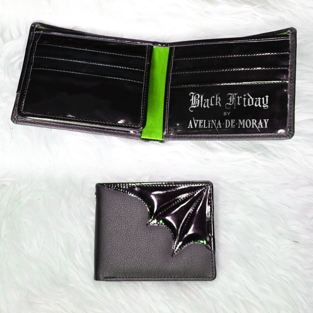 Mens Black Friday Wallet - Avelina De Moray