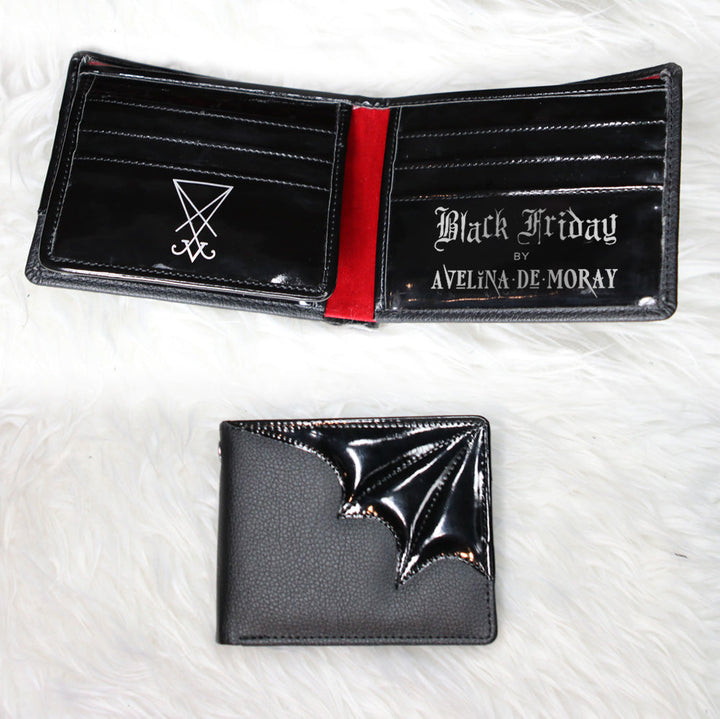 Mens Black Friday Wallet - Avelina De Moray