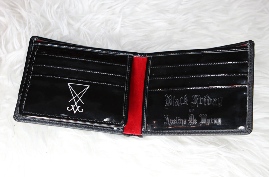 Mens Black Friday Wallet - Avelina De Moray