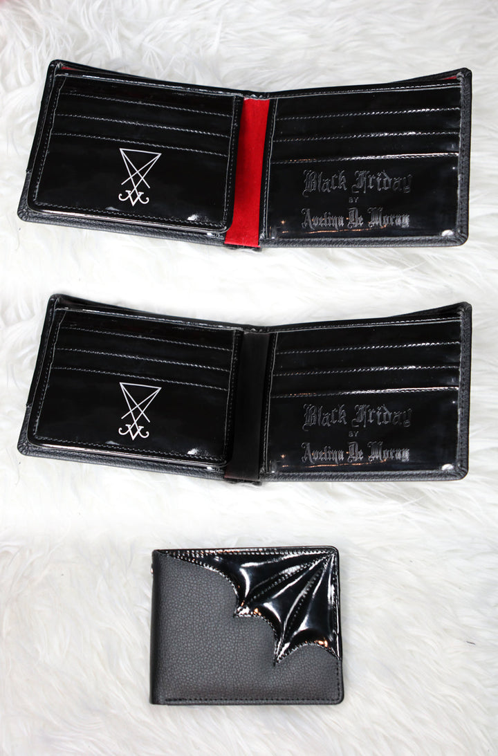 Mens Black Friday Wallet - Avelina De Moray