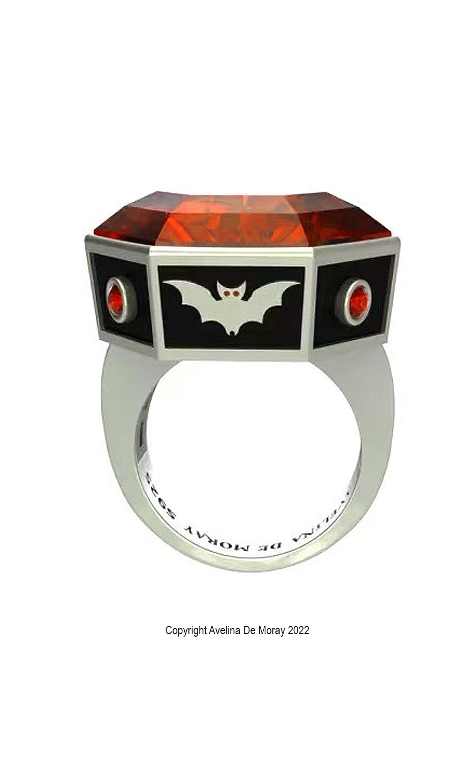 Vamp Coffin Ring Size hotsell US7