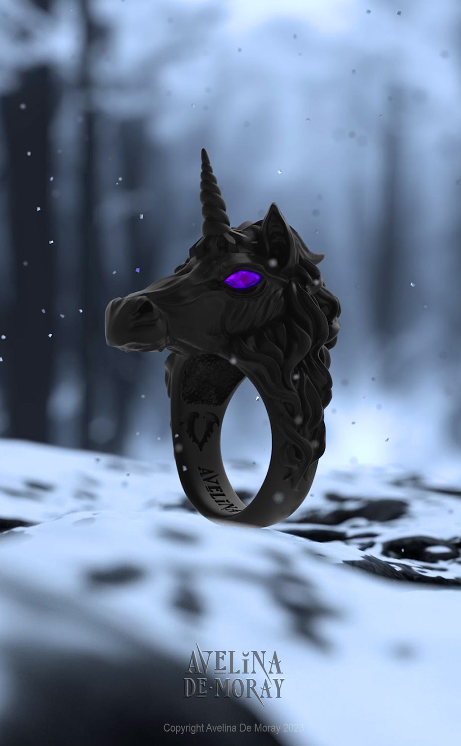 Aurelio Voltaire Unicorn Ring