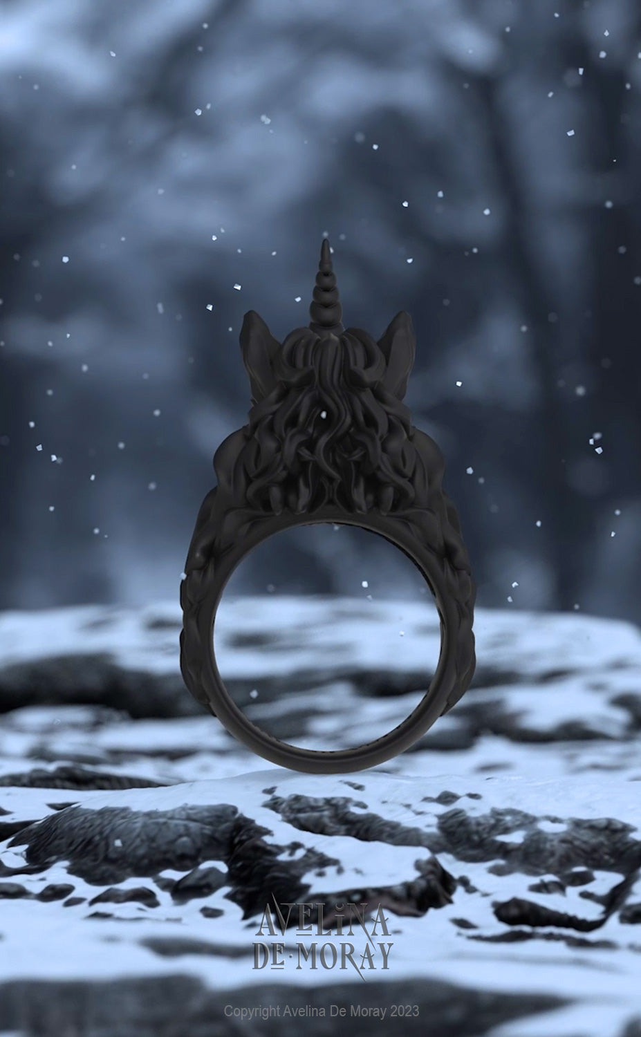 Aurelio Voltaire Unicorn Ring