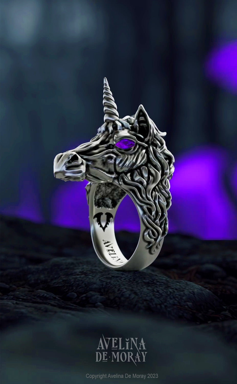 Aurelio Voltaire Unicorn Ring