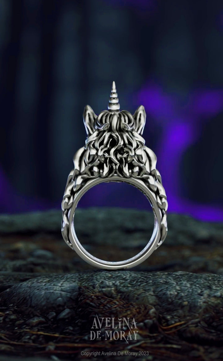 Aurelio Voltaire Unicorn Ring