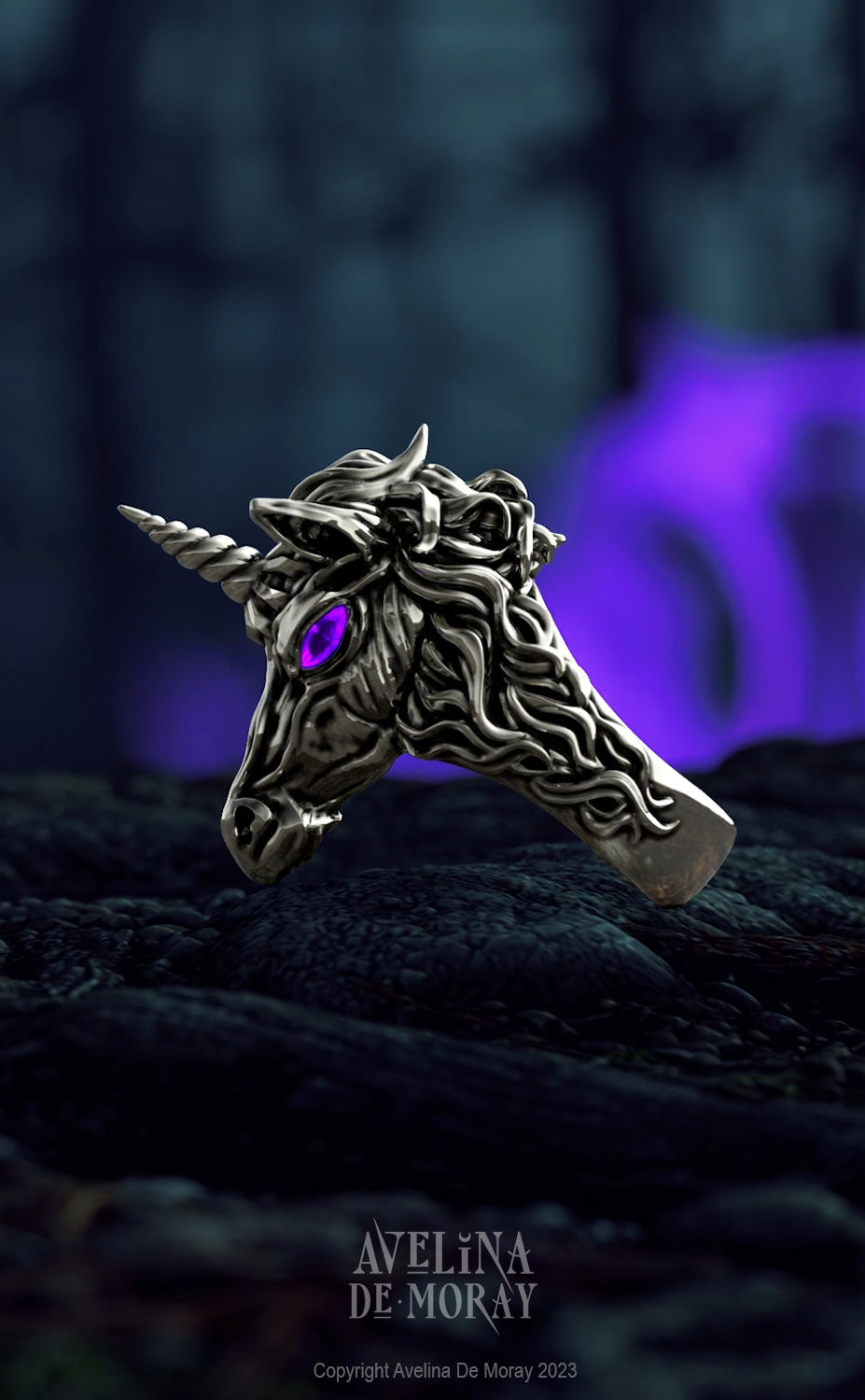 Aurelio Voltaire Unicorn Ring