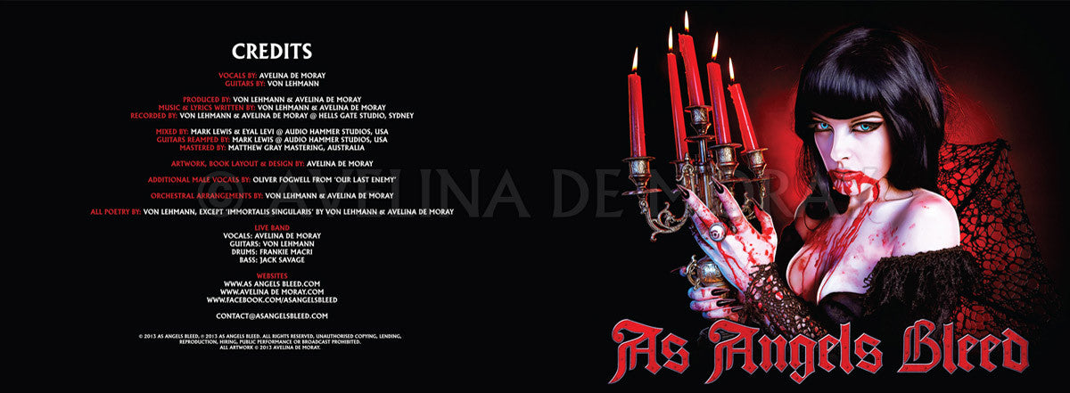 Blemished* As Angels Bleed Limited Edition Book & CD