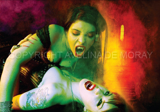 Love, Death & What Lies Beneath Greeting Card - Avelina De Moray