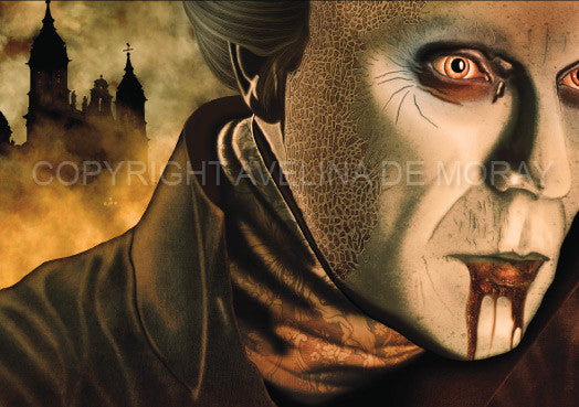 Dracula Greeting Card - Avelina De Moray