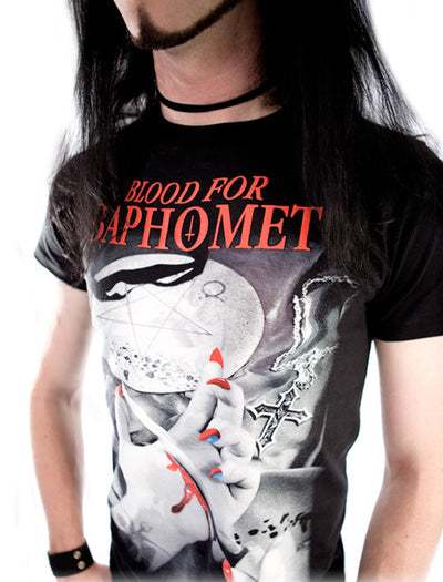 Blood For Baphomet Mens T-shirt - Avelina De Moray