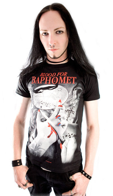 Blood For Baphomet Mens T-shirt - Avelina De Moray